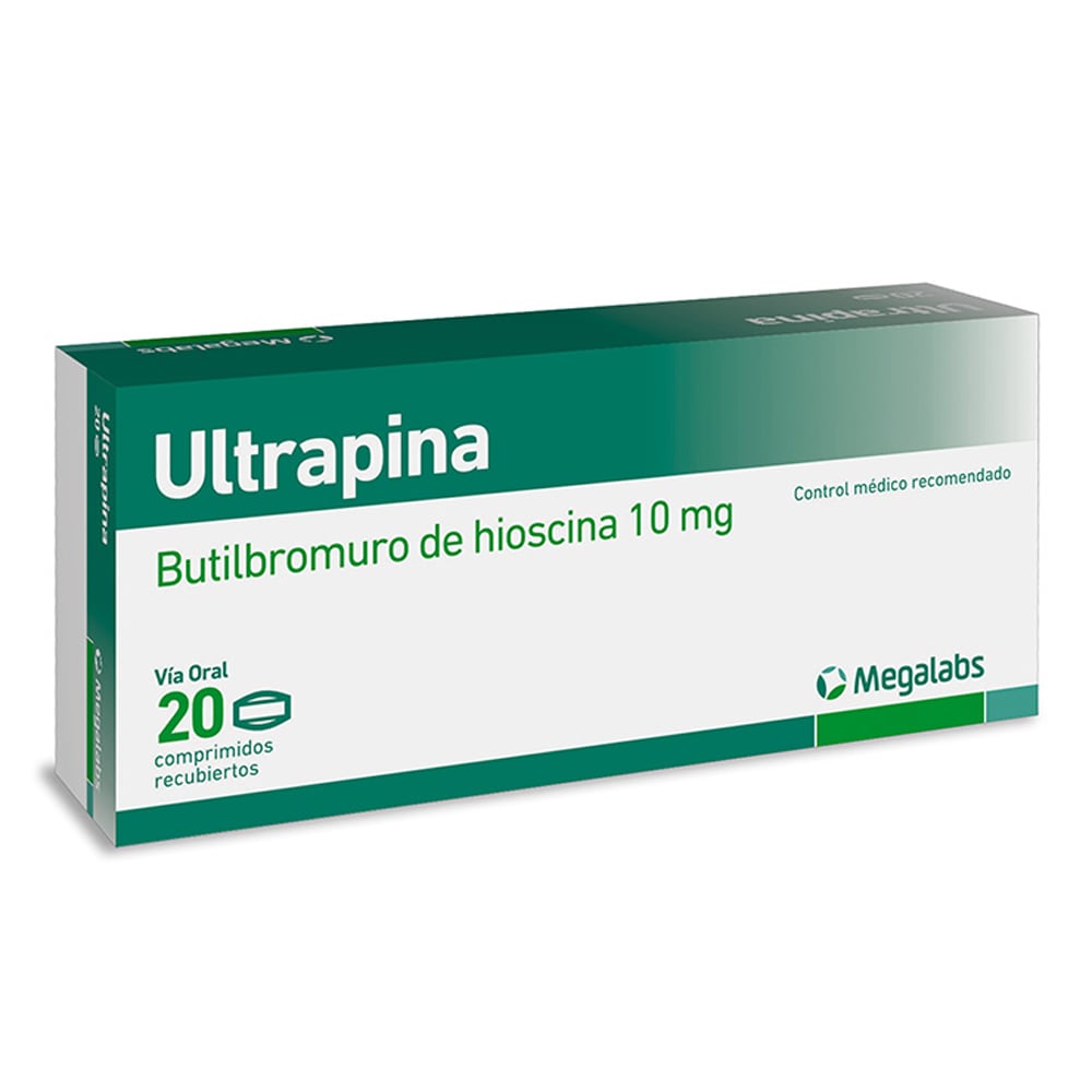 Ultrapina 10 mg 20 Comprimidos Recubiertos