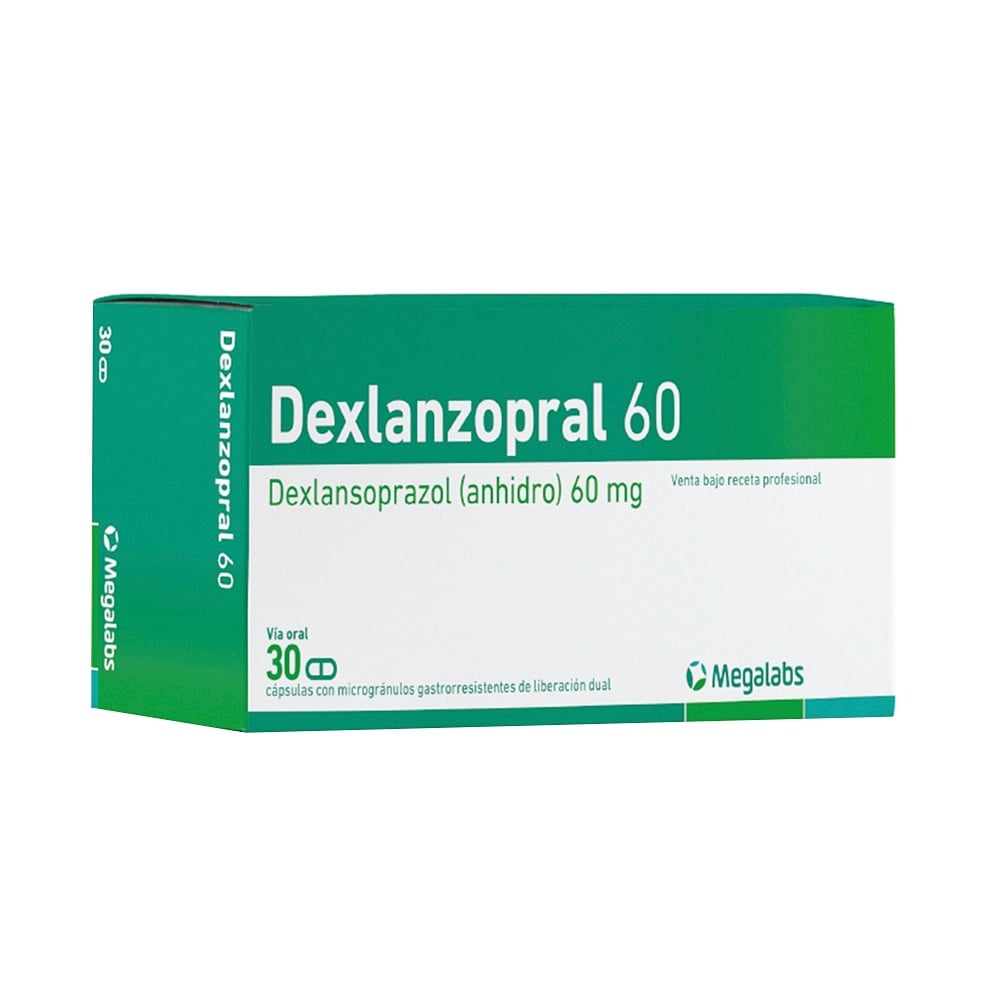 Dexlanzopral 60 mg LD 30 Comprimidos