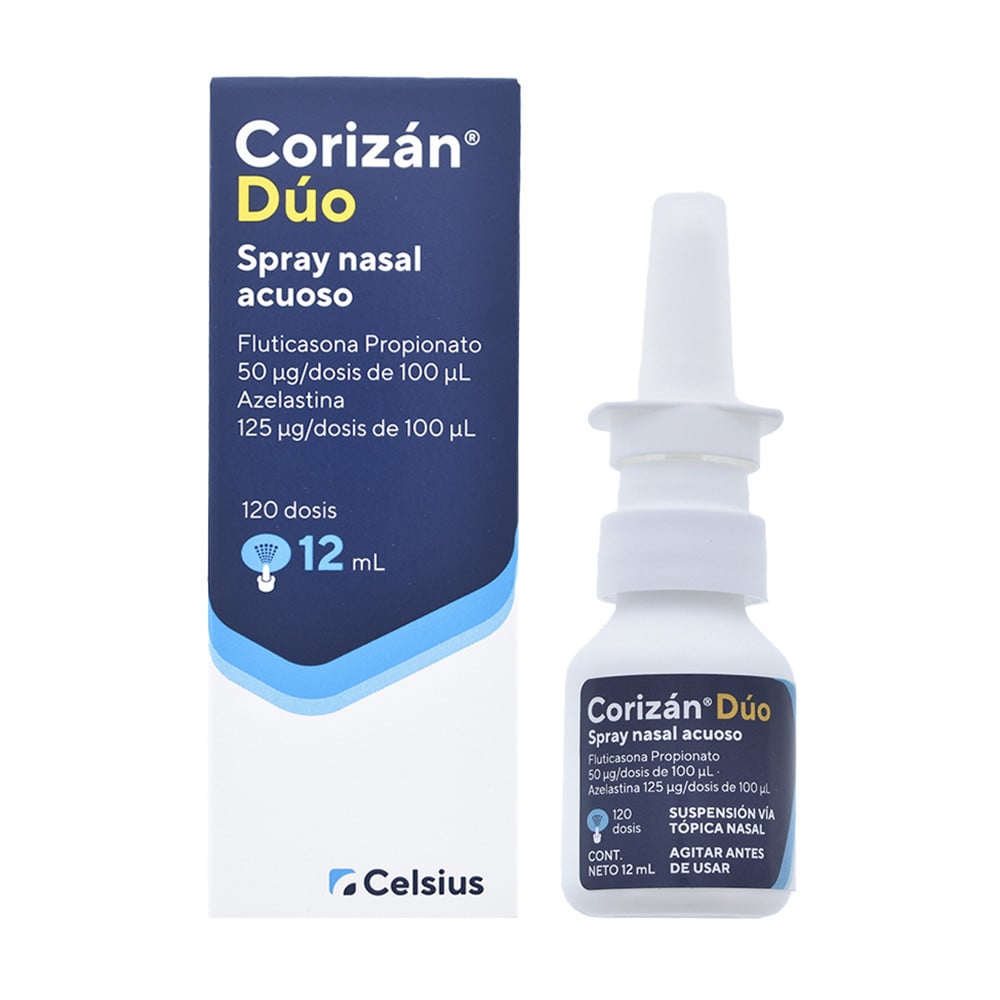 Corizán Dúo Spray Nasal 120 Dosis 12 ml