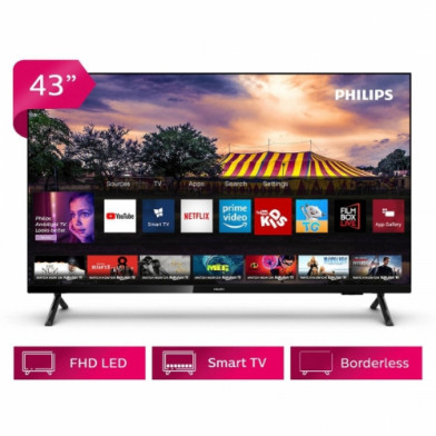 Smart TV Philips 43PFD6825/55 LED FHD 43 Pulgadas