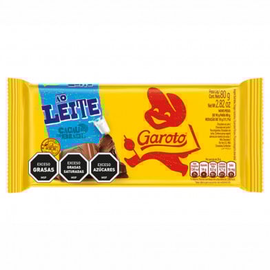 Tableta de Chocolate Jumbo Garoto Leche 80 g