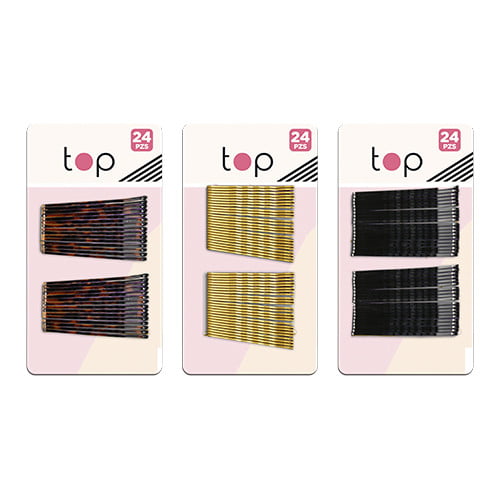 Ondulines para el Pelo Top 24 Unidades Colores Surtidos