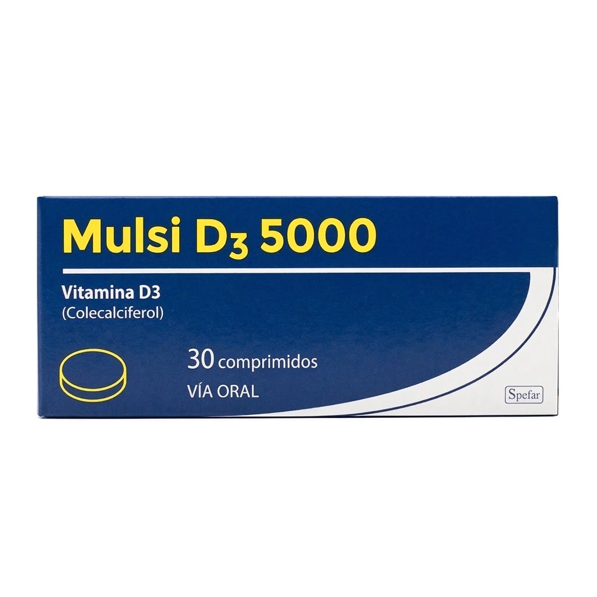 Mulsi D3 5000 30 Comprimidos