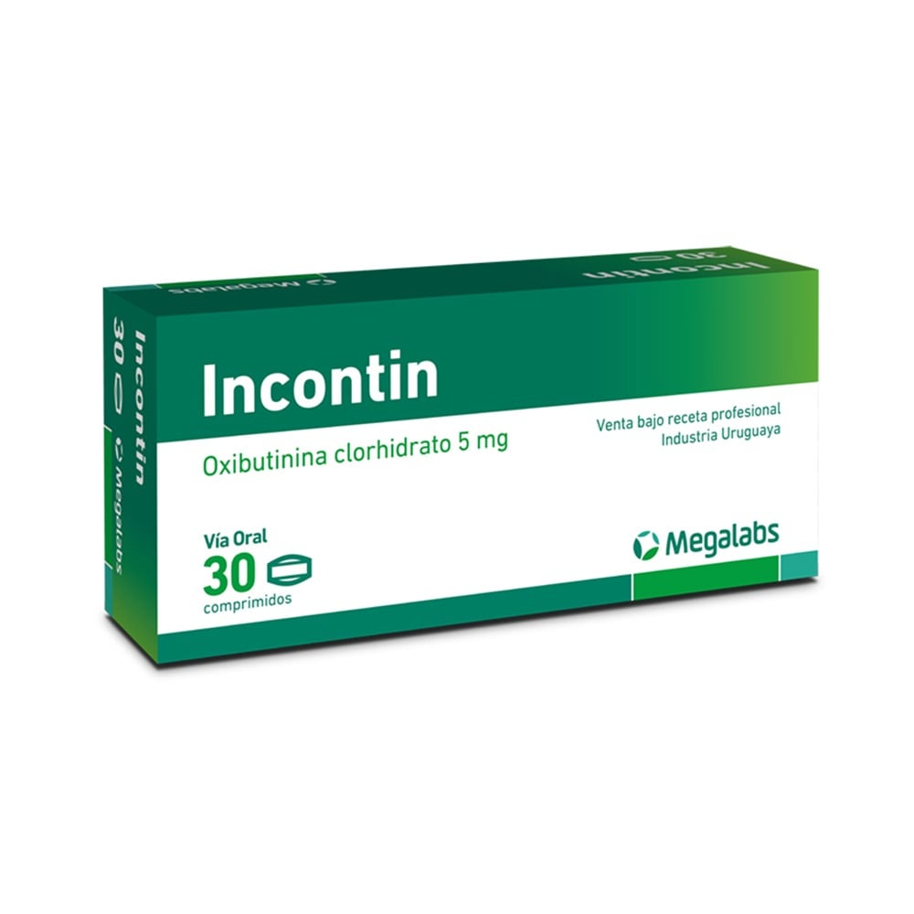 Incontin 5 mg 30 Comprimidos