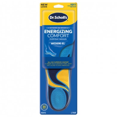 Plantilla con Gel Dr. Scholl's Comodidad Energizante para Hombres