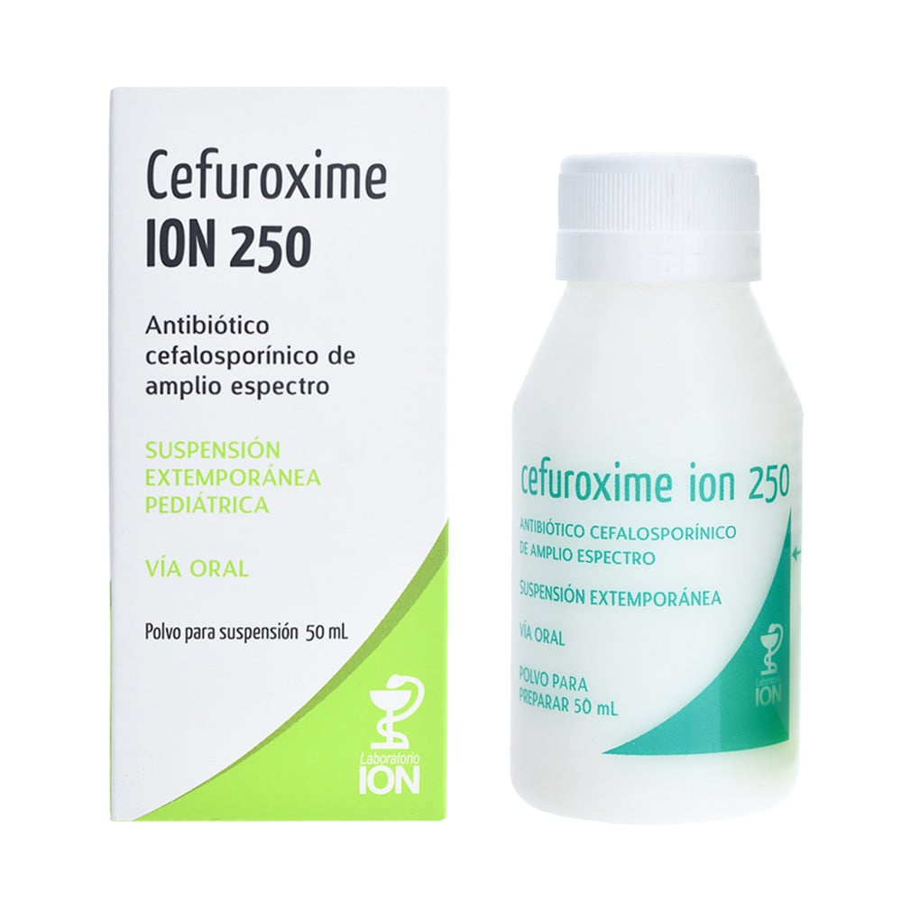 Cefuroxime ION 250 mg Suspensión 50 ml