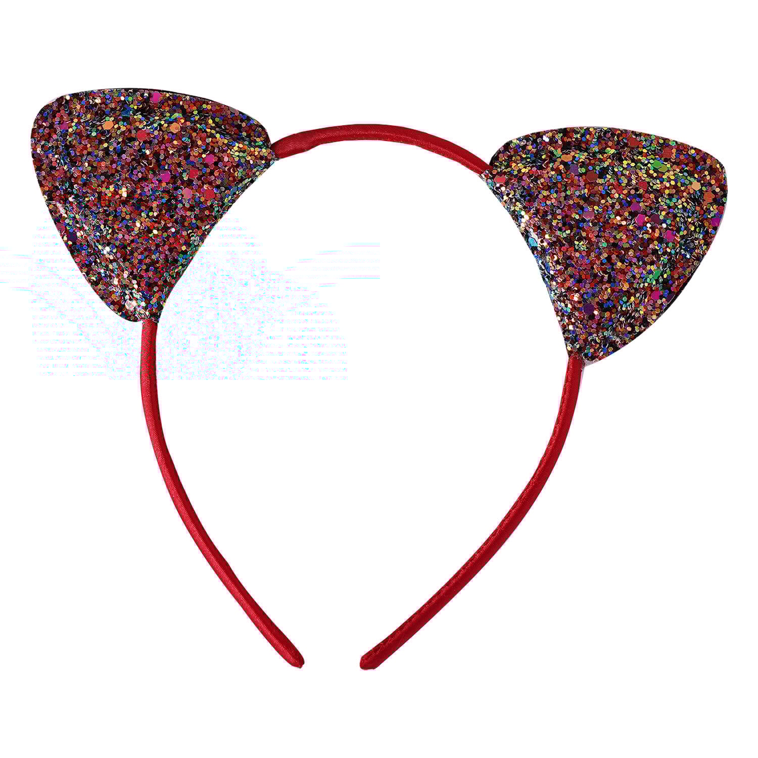 Vincha Infantil para el Pelo Top Rosada con Orejas 1 Unidad