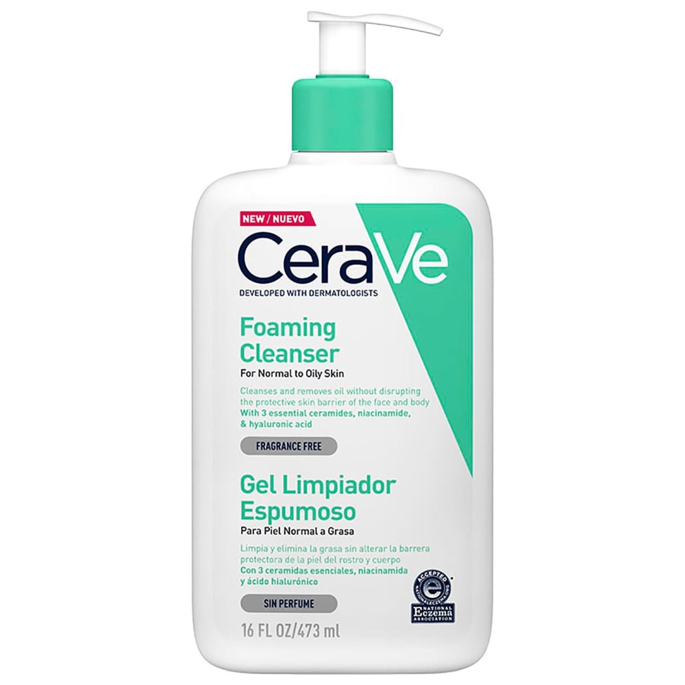 Gel CeraVe Limpiador Espumoso 473 ml