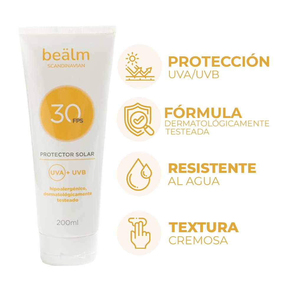 Protector Solar Beälm FPS30 200 g