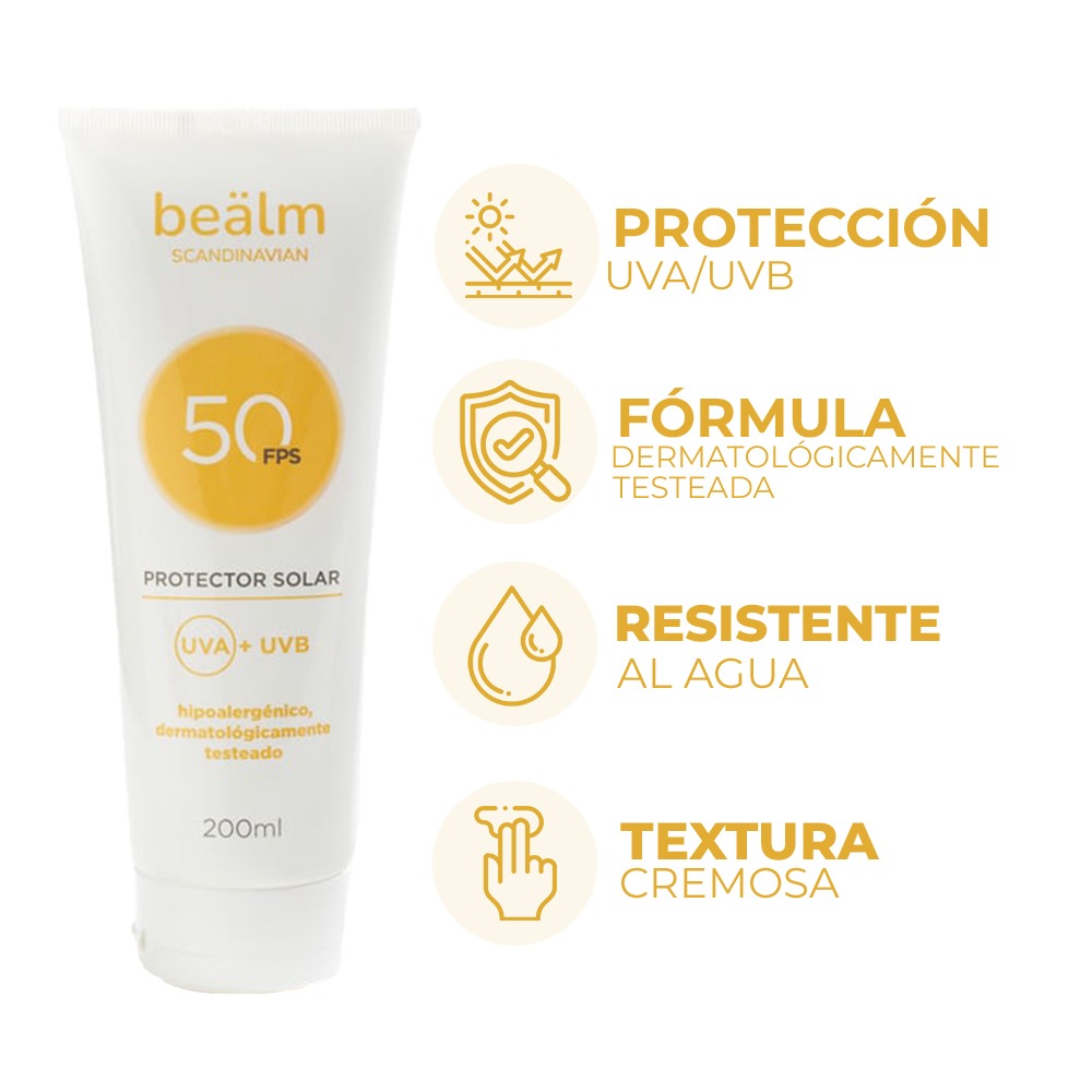 Protector Solar Beälm FPS50 200 g