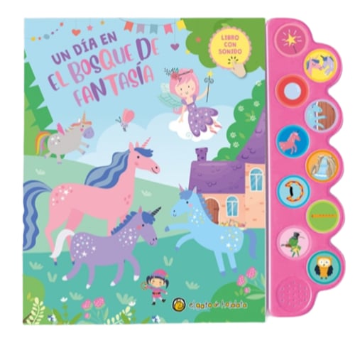 Libro Bosque De Fantasia - Mundo De Sonido