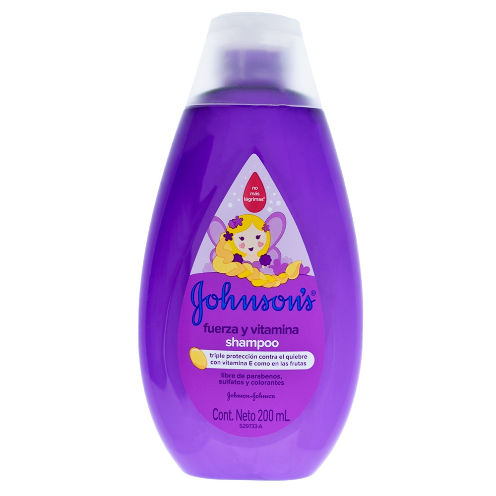 SHAMPOO JOHNSON'S BABY FUERZA Y VITAMINA 200 ML