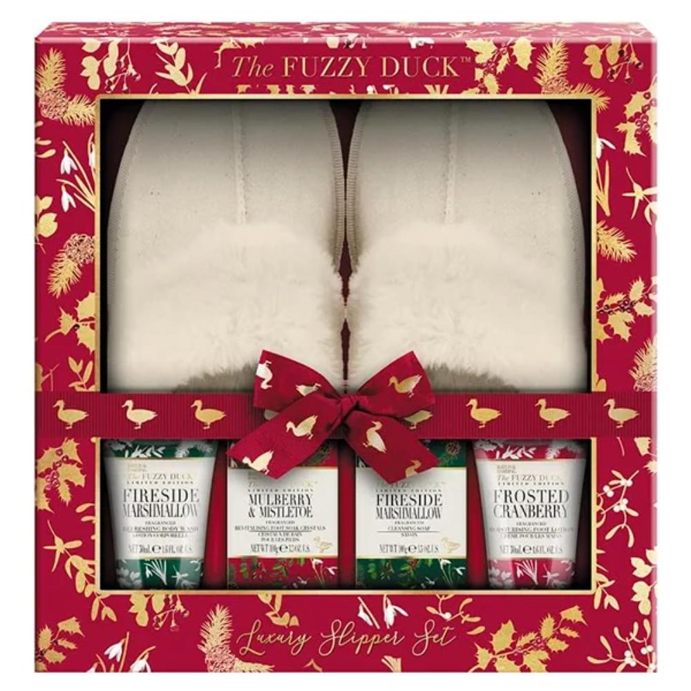 Set Baylis & Hardin He Fuzzy Duck Winter Wonderland 5 Unidades