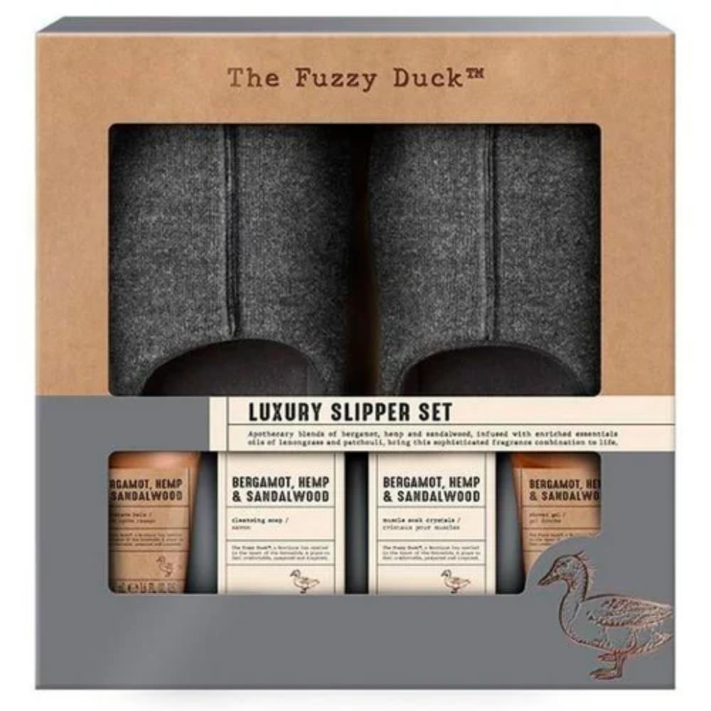 Set Baylis & Harding The Fuzzy Duck Bergamot Hemp & Sandalwood Men's 5 Unidades