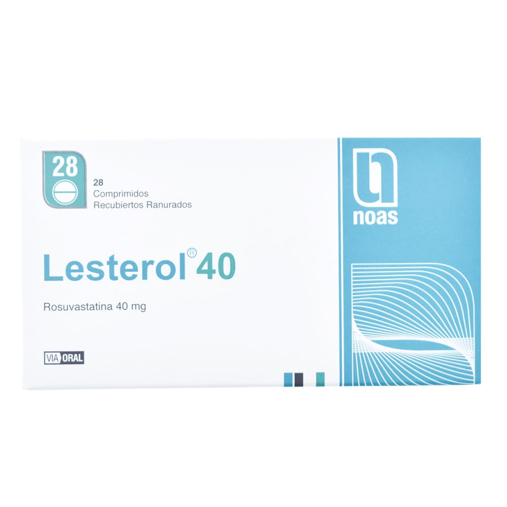 Lesterol 40 mg 28 Comprimidos Recubiertos Ranurados