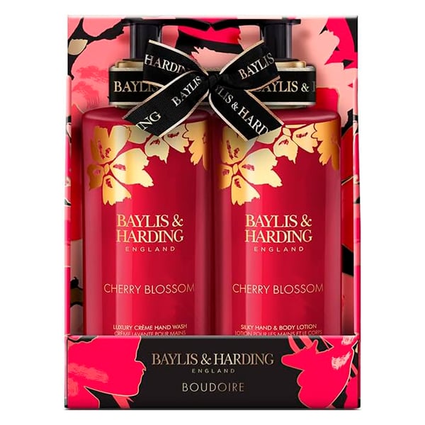 Set Baylis & Harding Boudiore Cherry Blossom 300 ml 2 Unidades