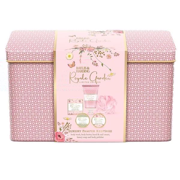 Set Baylis & Harding Royale Garden Rose Poppy & Vanilla 5 Unidades