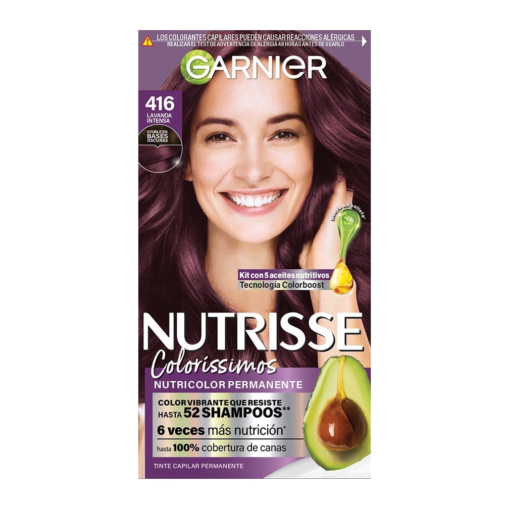 GARNIER NUTRISSE COLORISSIMO 416 LAVANDA