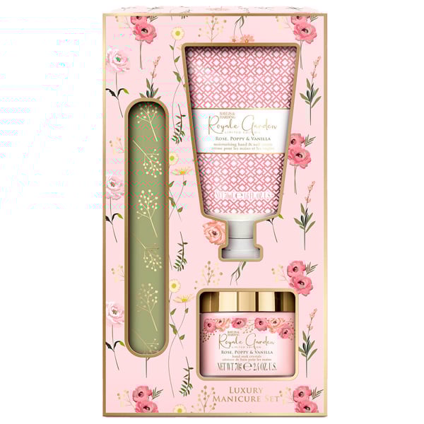 Set Baylis & Harding Royale Garden Rose Poppy & Vanilla 3 Unidades