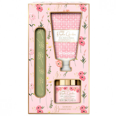 Set Baylis & Harding Royale Garden Rose Poppy & Vanilla 3 Unidades