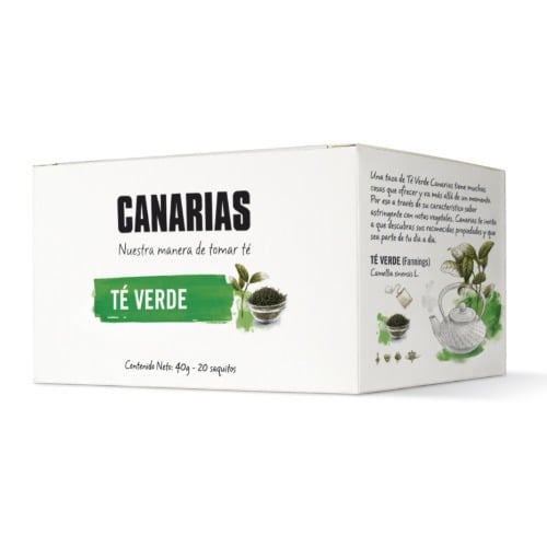 Té Verde Canarias 20 Saquitos