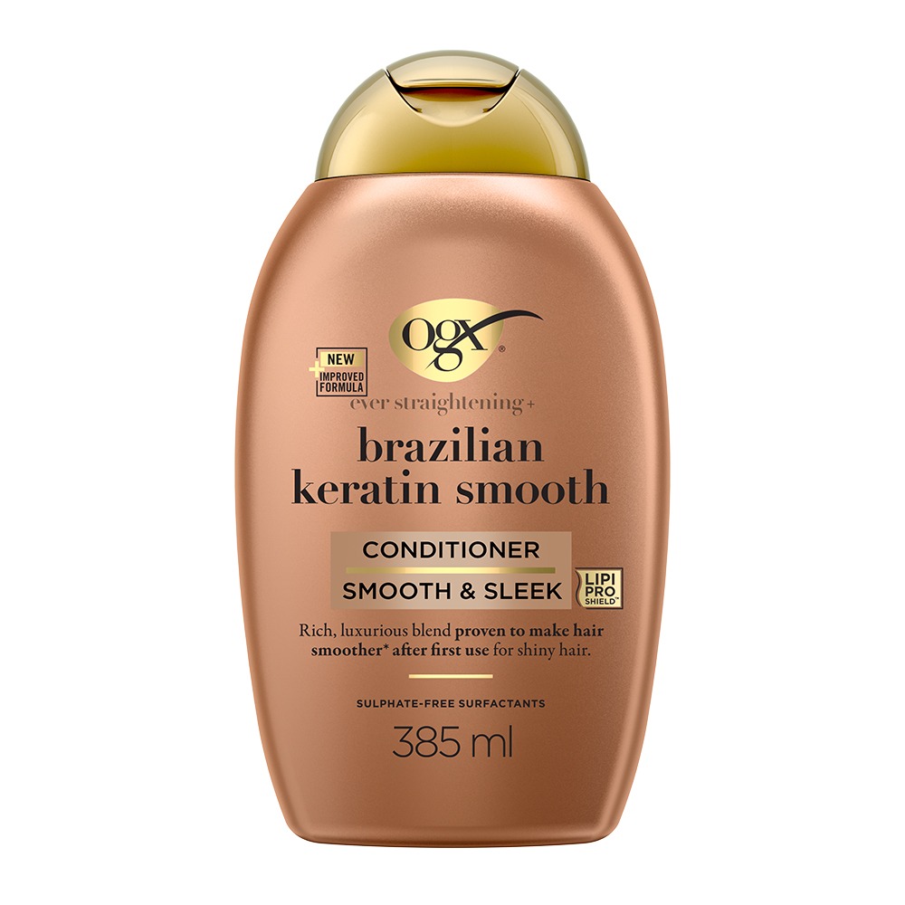 Acondicionador OGX Brazilian Keratin Smooth 385 ml