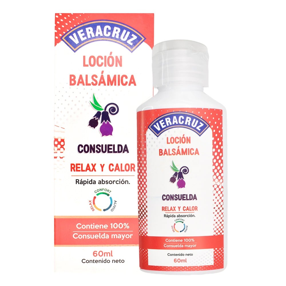 Loción Balsámica Veracruz Consuelda 60 ml