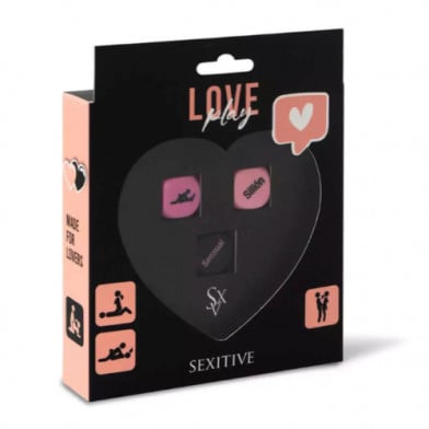 Sextoys Tres Dados Sexitive Love Play