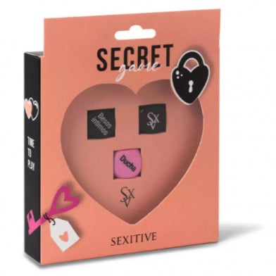 Sextoys Tres Dados Sexitive Secret Game