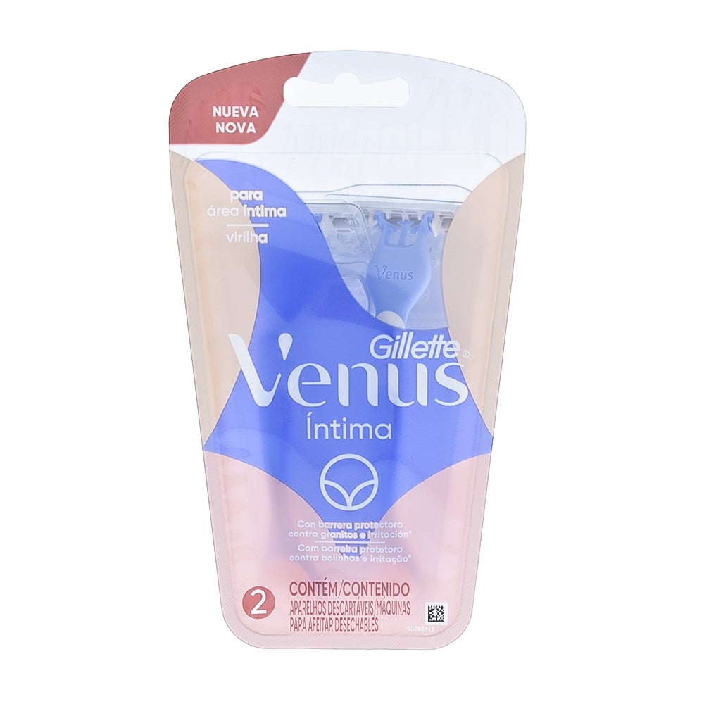 Afeitadora Gillette Venus Íntima Descartable 2 Unidades