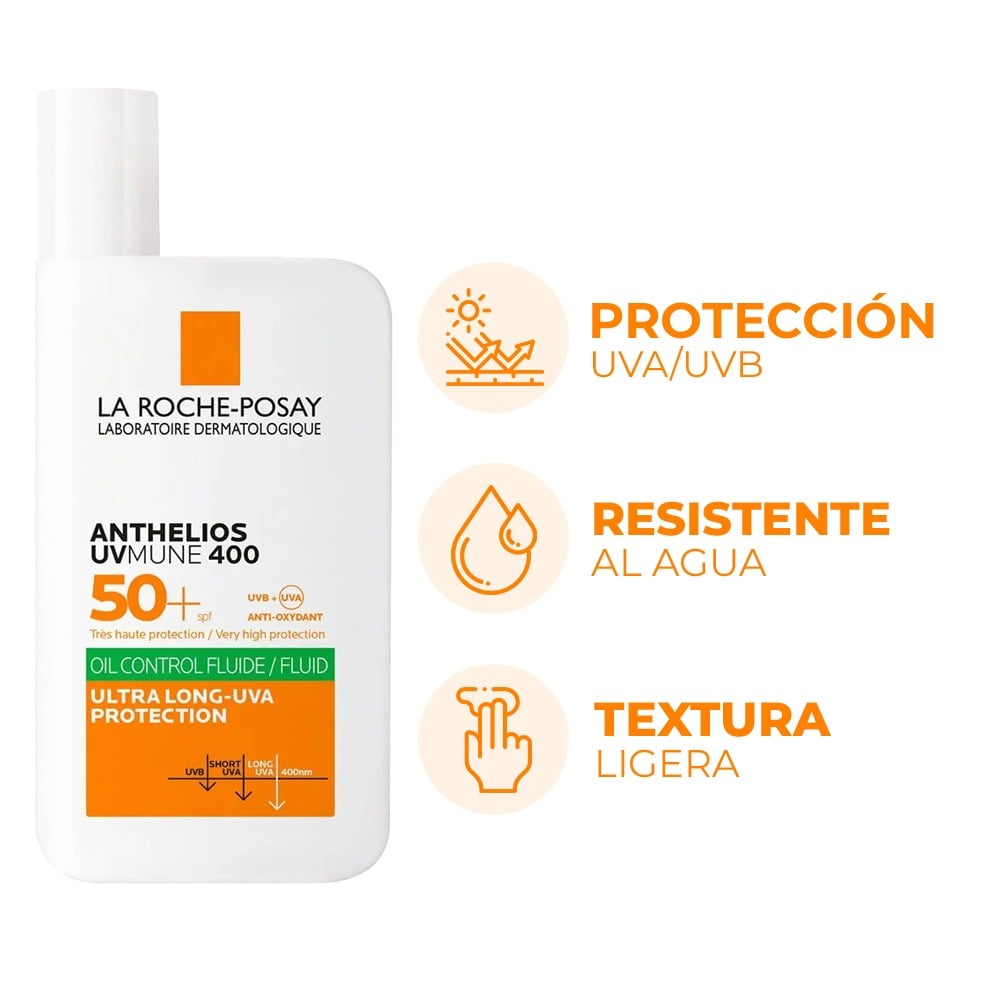Protector Solar La Roche Posay Anthelios Oil Control FPS50+ 50 ml