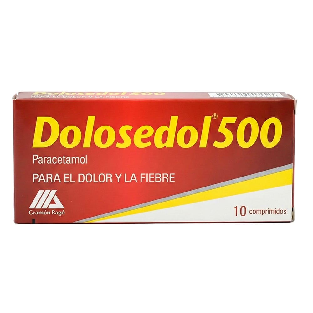 DOLOSEDOL 500 MG X 10 COMPRIMIDOS