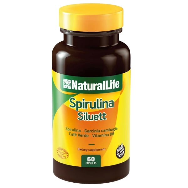Spirulina Siluett Natural Life 60 Cápsulas