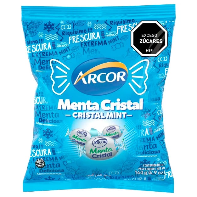 Caramelo Menta Cristal 140 g