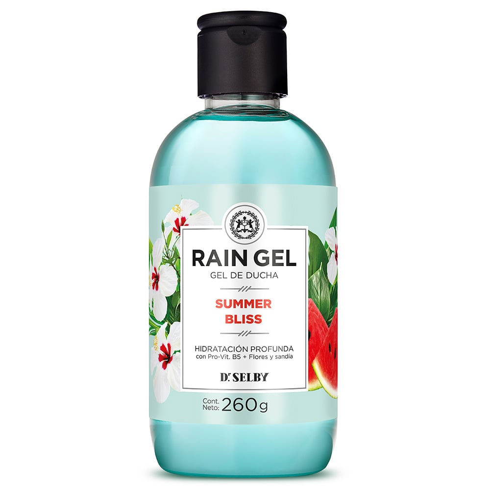 Gel de Ducha Rain Gel Summer Bliss Corporal 260 g