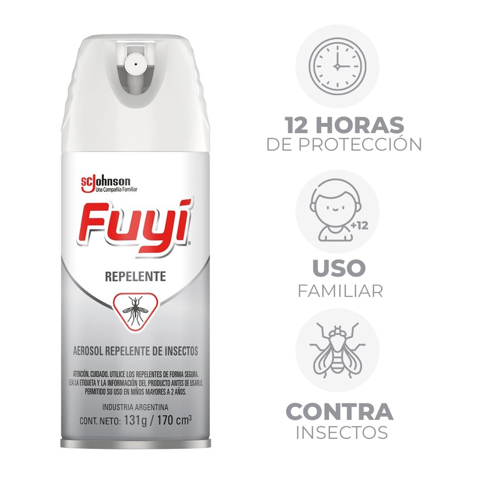 Repelente en Aerosol Fuyi 170 ml