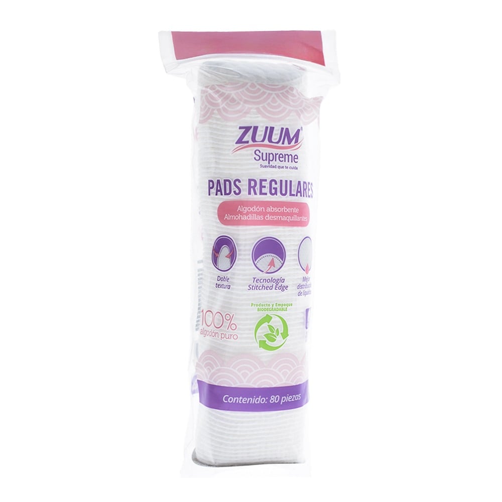 DISCO DESMAQUILLANTE ZUUM PREMIUM X 80