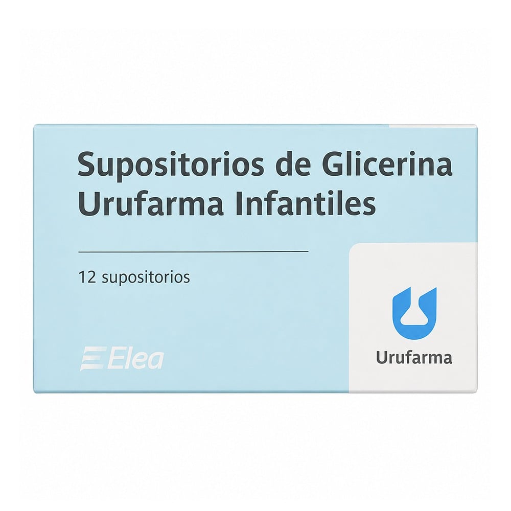 Supositorios de Glicerina Infantiles 12 Unidades