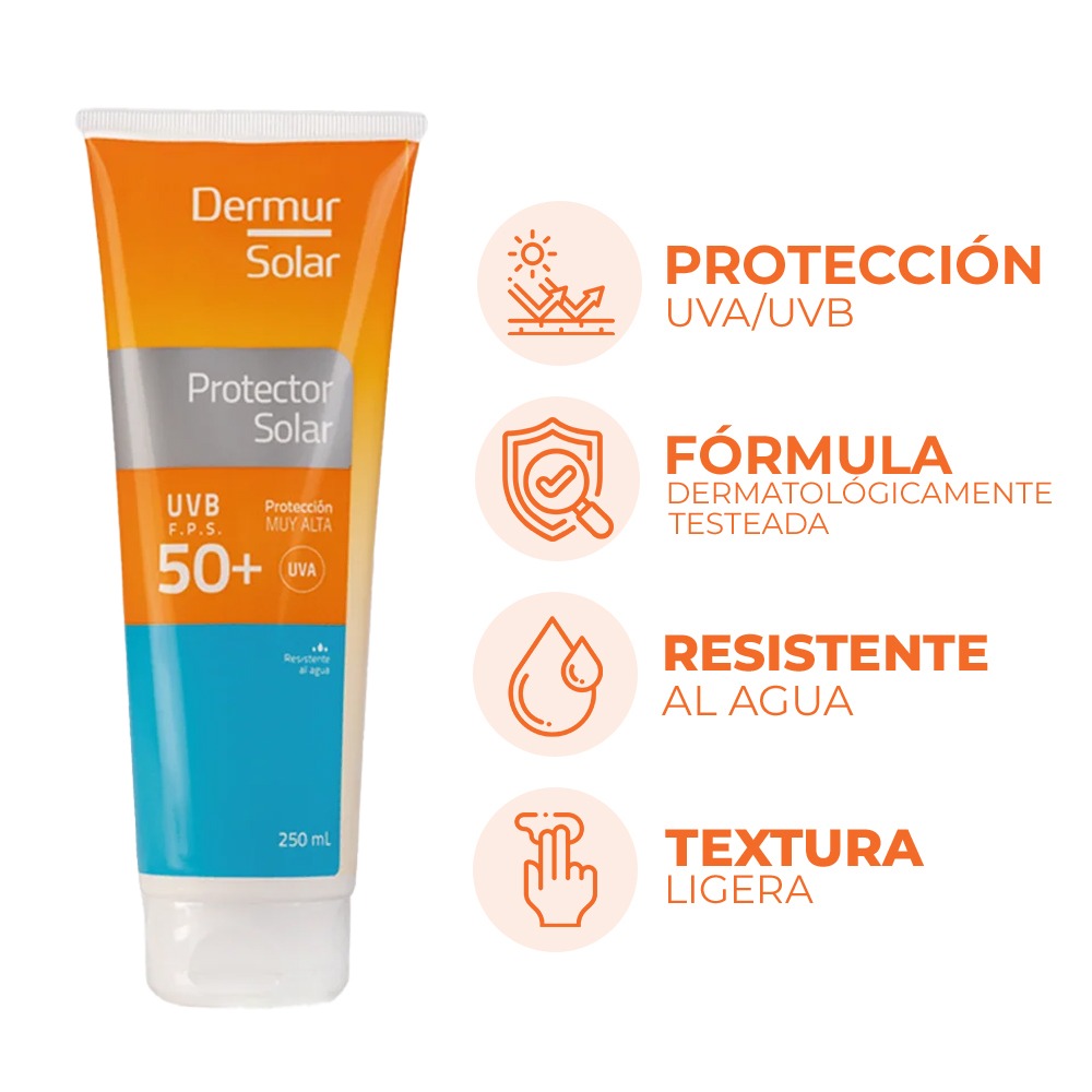 Protector Solar Dermur FPS50+ 250 ml