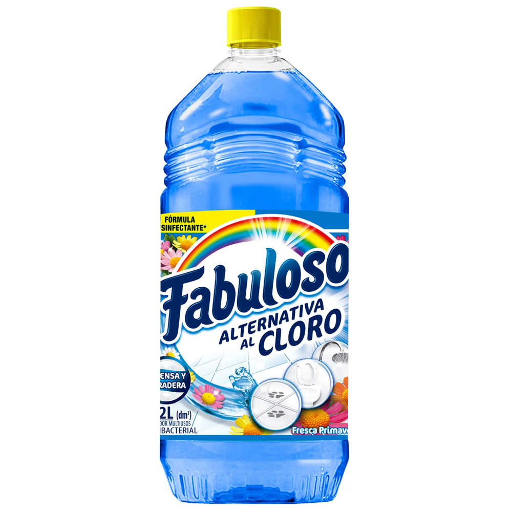 Limpiador Líquido Fabuloso Alternativa al Cloro 2 l