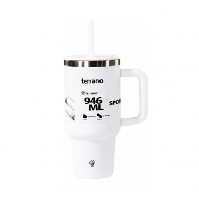 Vaso Térmico Terrano Spotie Cup Blanco 946 ml