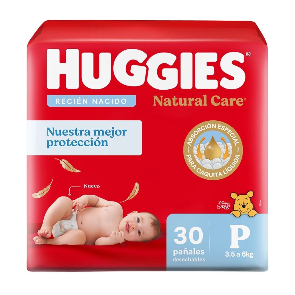Pa&ntilde;ales Huggies Natural Care