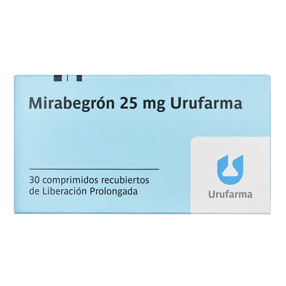 Mirabegron 25 Mg 30 Comprimidos