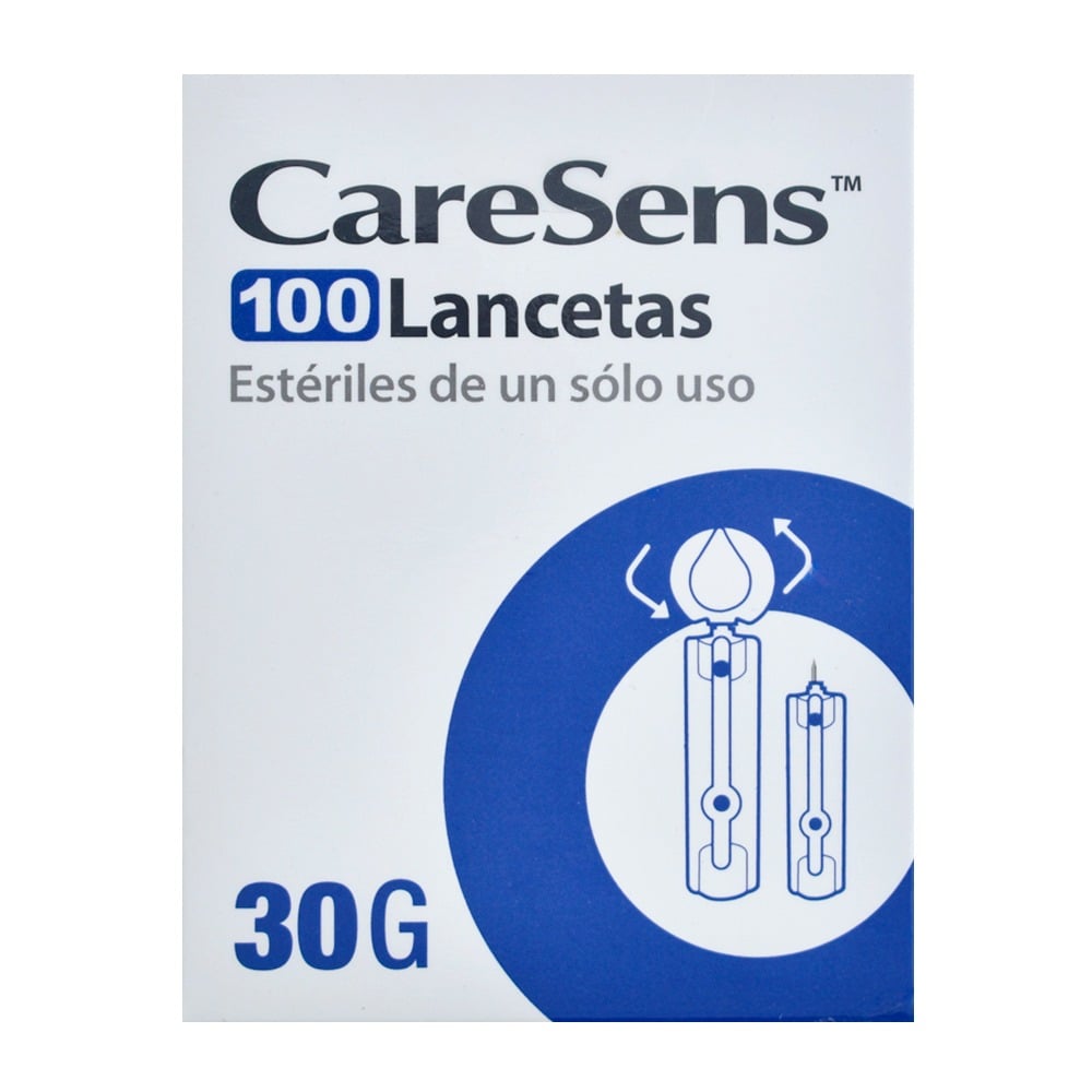 Lancetas Caresens 100 Unidades