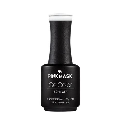 Esmalte Semipermanente en Gel Pink Mask White Tips