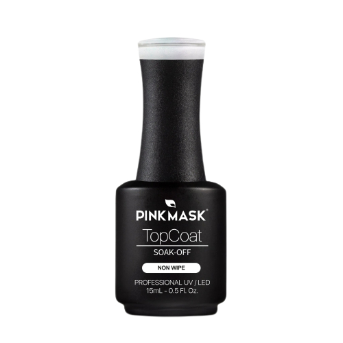 Esmalte Top Coat Semipermanente en Gel Pink Mask