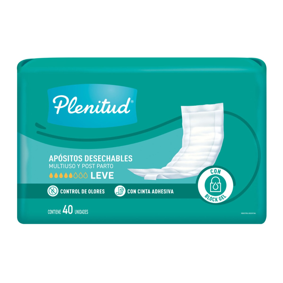 Apósito Plenitud 40 Unidades