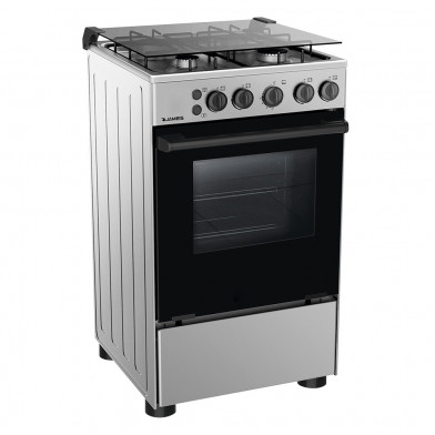 Cocina Combinada James C 510 MIT Inoxidable 4 Hornallas