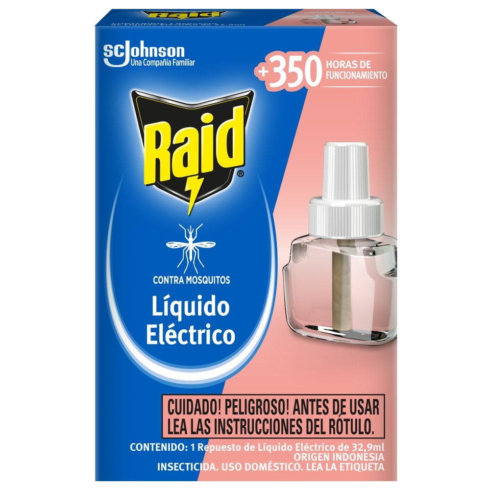Líquido Eléctrico Floral para 45 Noches Raid 32.9 ml