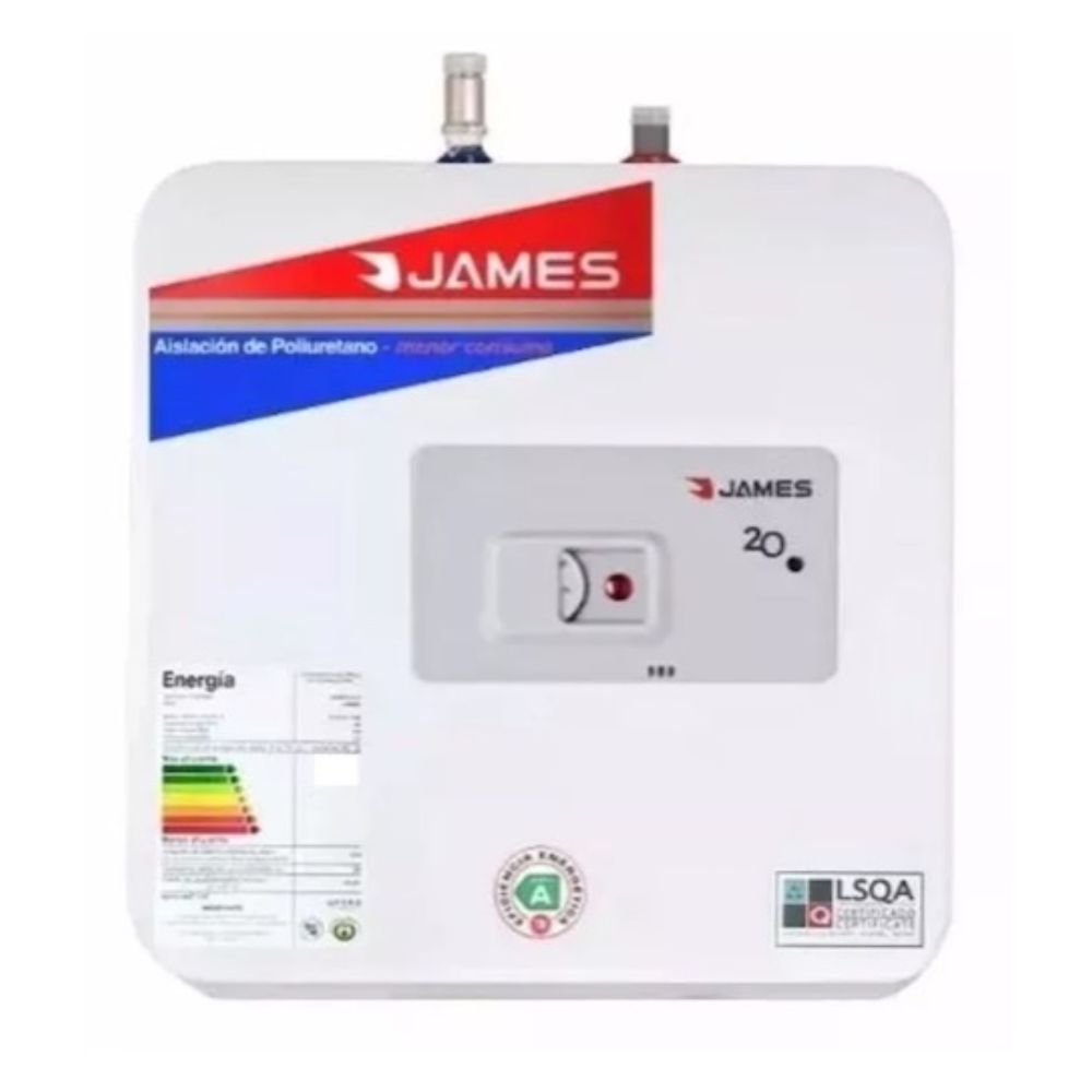 Calefón Eléctrico James Prisma Cobre 20 L